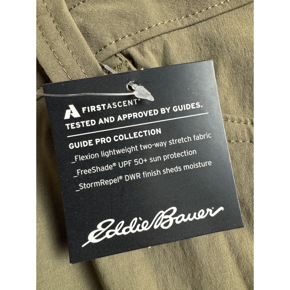 Eddie Bauer First Ascent Guide Pro Pants Womens 20W Slatgreen Hiking Stretch - Picture 3 of 16